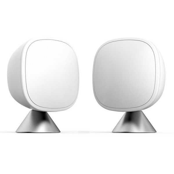 Ecobee SmartSensor 2-Pack for rooms, featuring sensors that monitor temperature in different rooms to provide customized comfort and energy savings.