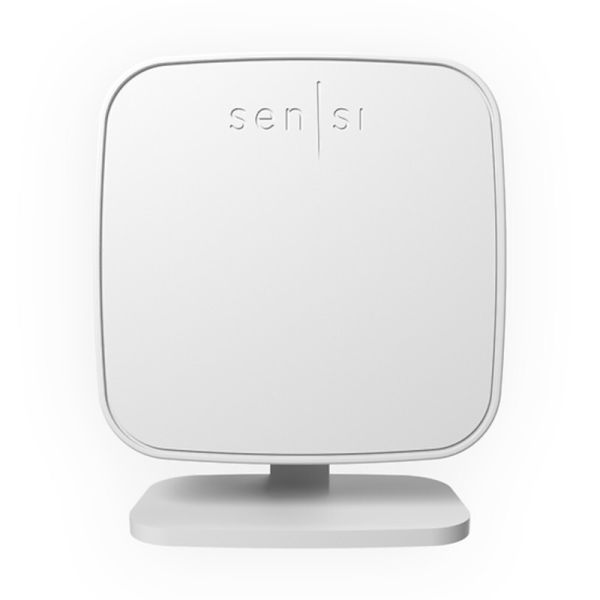 Sensi Room Sensor designed to monitor temperature in individual rooms, providing precise climate control and enhancing home comfort.